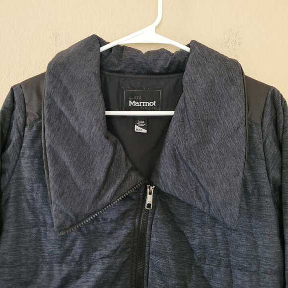 Marmot Jacket Womens Medium Black Full Zip Long Sleeve Outdoors Softshell Casual - Picture 2 of 10